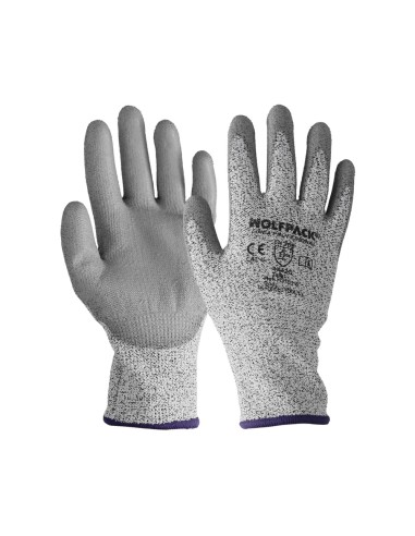 Guantes Anticorte Fibra De Vidrio Talla 6"