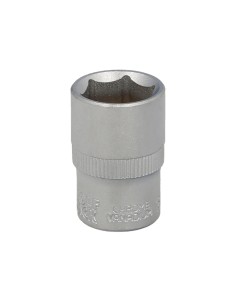Llave Vaso 1/2" Hexagonal 19 mm. Perfil de 6 caras. Acero Cromo Vanadio, Aristas Redondas