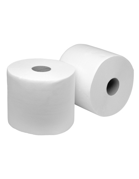 Papel Secamanos 650 Servicios (Pack 2 Rollos) Apto Uso Alimentario Doble Capa Celusosa 100%