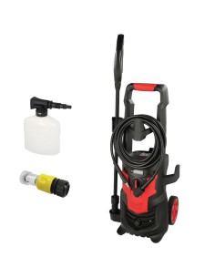 Hidrolimpiadora Alta Presión 135 Bares 1.800 Watt. Con Accesorios. 330 Litros / Hora. Limpiadora de Agua Con Deposito Detergente