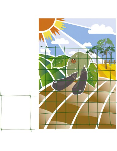 Malla Entutorado (Rollo 2,0x100 Metros) Malla Entutorar, Malla Protectora, Malla Entutorado, Malla Plantas