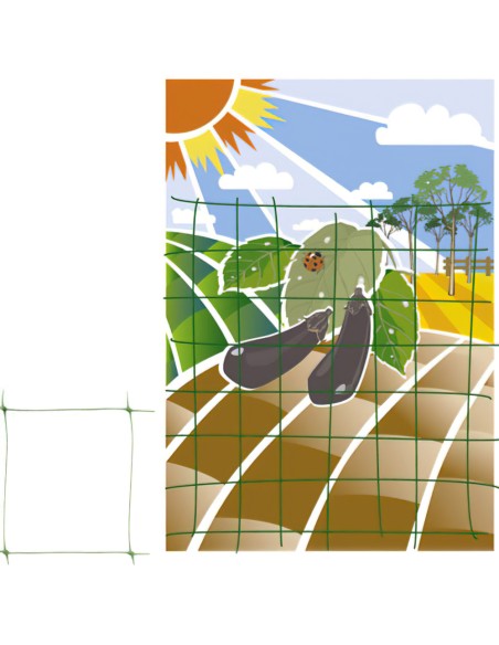 Malla Entutorado (Rollo 2,0x100 Metros) Malla Entutorar, Malla Protectora, Malla Entutorado, Malla Plantas