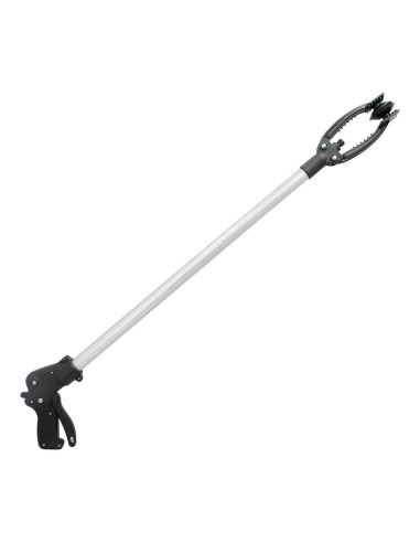 Pinza Coger Objetos 88 cm De Aluminio Con Ventosas y Seguro De Bloqueo