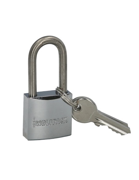 Candado Inoxidable Arco Largo 30mm.
