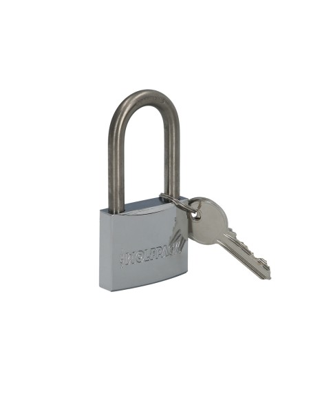 Candado Inoxidable Arco Largo 50mm.