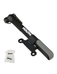 Bomba Para Bicicletas, Inflador Para Bicicleta, Bomba Patinete. Valvulas Schrader, Dunlop y Presta 8 Bares, Con soporte Bici