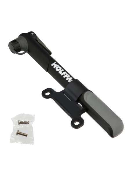 Bomba Para Bicicletas, Inflador Para Bicicleta, Bomba Patinete. Valvulas Schrader, Dunlop y Presta 8 Bares, Con soporte Bici