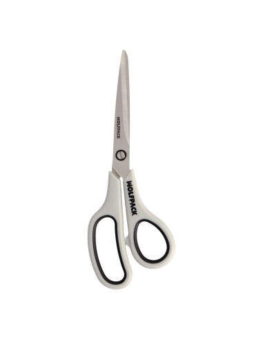 Tijeras Multiuso Acero Inoxidable 8,5" / 220 mm. Hojas Acero Inoxidable, Mango Comodo y Suave