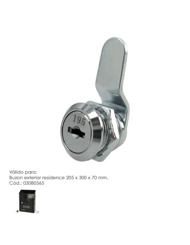 Cerradura Recambio Para Buzon Residence