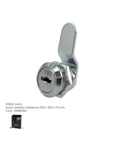 Cerradura Recambio Para Buzon Residence
