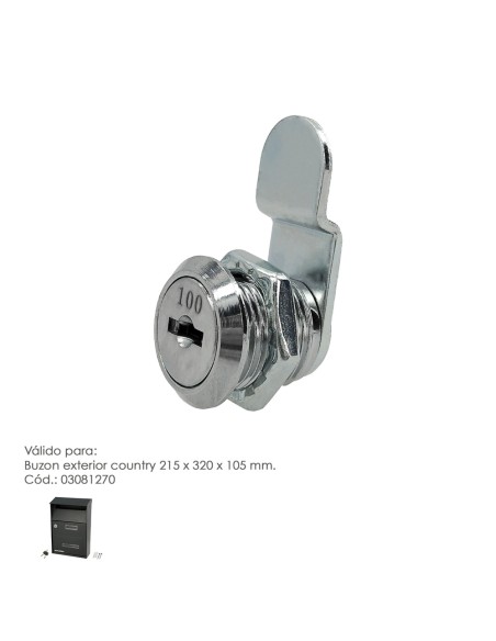 Cerradura Recambio Para Buzon Country