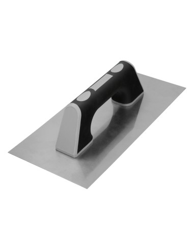 Llana Profesional Acero Mango Polipropileno Acabado Liso 300x150 mm.