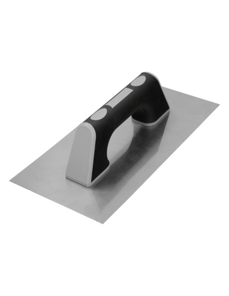 Llana Profesional Acero Mango Polipropileno Acabado Liso 300x150 mm.