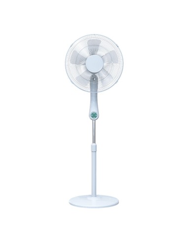 Ventilador Suelo Silencioso Con Mando. Ø 43 cm. Altura 140cm. 55 watt. 55 watt. Ventilador programable. Ventilador oscilante.