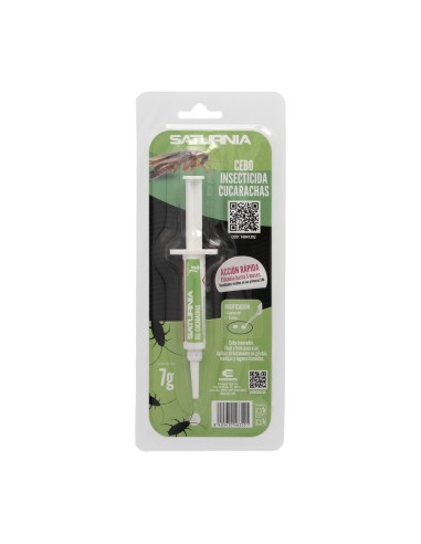 Cebo Insectida Gel Cucarachas Jeringa 7 Gramos