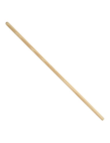 Mango Madera Para Cepillo Barrendero Con Garra. 1200 x Ø 28 mm.