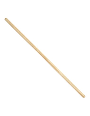 Mango Madera Para Cepillo Barrendero Rosca 1200 x Ø 28 mm.