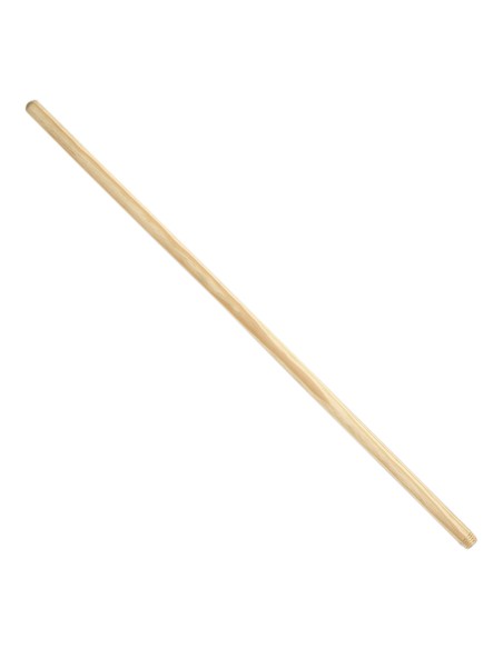 Mango Madera Para Cepillo Barrendero Rosca 1200 x Ø 28 mm.