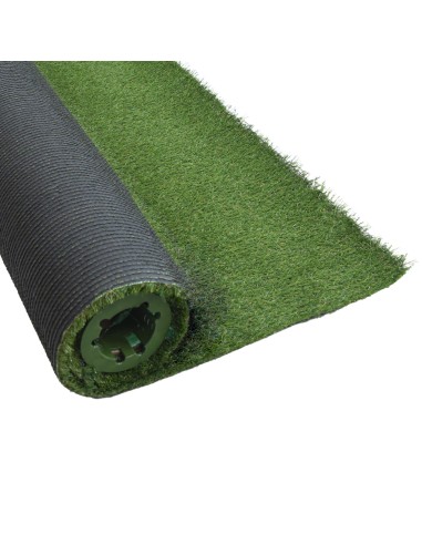 Cesped Artificial 12 mm. Rollo 1x10 metros. Césped Moqueta Para Interior y Exterior. Jardín, Terraza, Balcón. Uso Domestico