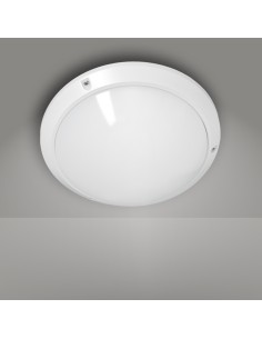 Lampara Plafon Interiores / Exteriores IP45 Portalamparas E27 Ø 27 x 9,5 cm.
