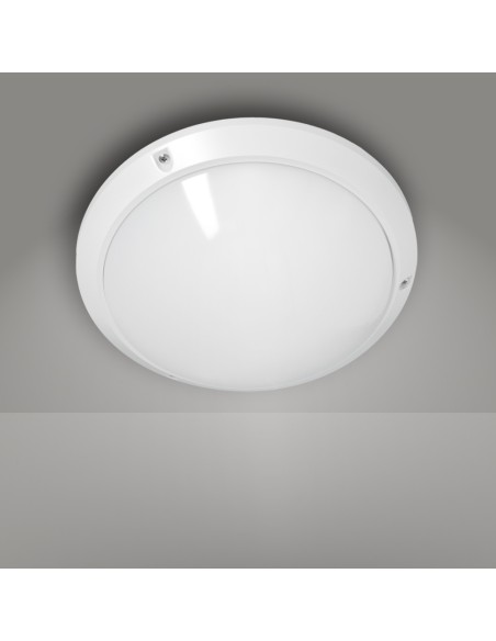 Lampara Plafon Interiores / Exteriores IP45 Portalamparas E27 Ø 27 x 9,5 cm.