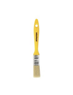 Paletina Profesional Cerda Blanca Ancho 20 mm. Cerdas Naturales Mango Plastico Ergonomico, Brocha Pintor, Pincel Pintura