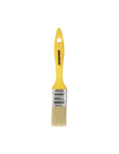 Paletina Profesional Cerda Blanca Ancho 30 mm. Cerdas Naturales Mango Plastico Ergonomico, Brocha Pintor, Pincel Pintura