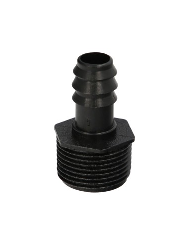 Union Rosca Macho 3/4" A Toma Para Tuberias Goteo Ø 16 mm. (Bolsa 100 uds) Riego Por Goteo, Microaspersión, Riego Nebulizacion