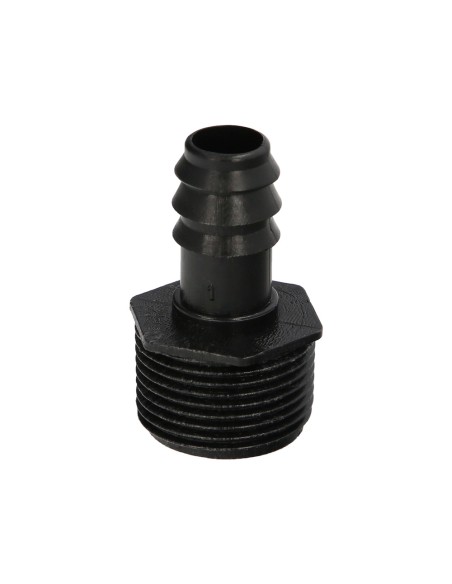 Union Rosca Macho 3/4" A Toma Para Tuberias Goteo Ø 16 mm. (Bolsa 100 uds) Riego Por Goteo, Microaspersión, Riego Nebulizacion