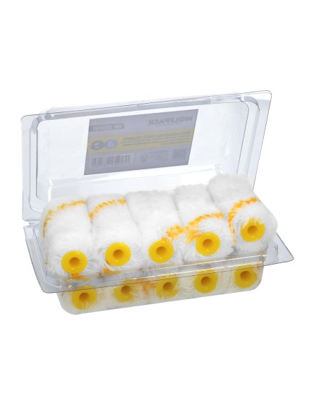 Rodillo Recambio Para Esmalte Acrilico 50 mm. Set 10 Rodillos. Rodillo poliamida, Rodillo Pintura Acrilica