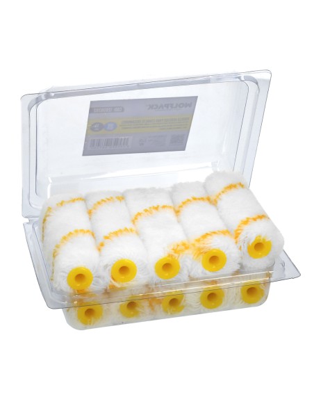 Rodillo Recambio Para Esmalte Acrilico 100 mm. Set 10 Rodillos. Rodillo poliamida, Rodillo Pintura Acrilica