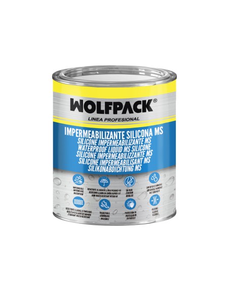 Impermeabilizante Silicona Ms Polymer Blanco 1 Kg. Silicona Liquida, Revestimiento Acrilico, Impermeabilizante, Pintura Acrilica