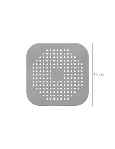 Protector Desagüe Silicona Cocina Baño 145 x 145 mm.