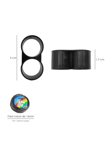 Estrangulador Final Para Tuberias Goteo Ø 16 mm. (Bolsa 100 Piezas) Riego Por Goteo, Microaspersión, Riego Por Nebulizacion