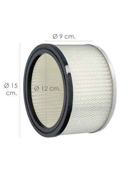 Filtro Para Aspirador De Cenizas Aspirador Cenizas Wolfpack 1200 Watt. 15 Litros (Codigo 07010550)