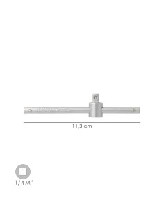 Mango Corredizo 1/4" Longitud 115 mm. 2