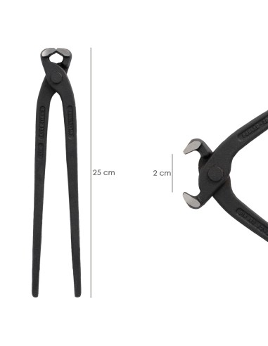 Tenazas Rusas Plus Cromo Vanadio DIN / ISO 9242 10" Tenazas Ferralla, Carpinteria, Construccion