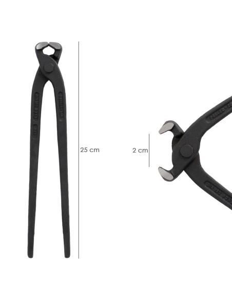 Tenazas Rusas Plus Cromo Vanadio DIN / ISO 9242 10" Tenazas Ferralla, Carpinteria, Construccion