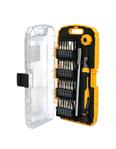 Juego Destornilladores Precision Con 51 Piezas Kit Reparación Herramientas Para Moviles Electronica