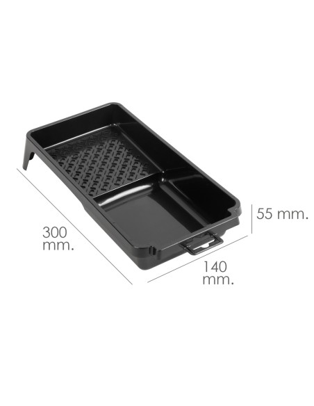 Cubeta Pintar Polipropileno 14x30 cm. Cubeta Rodillo, Cubeta Pintura, Cubeta Antimanchas