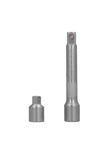 Llave Dinamometrica 1/2" Con Alargadera y Reductor De 3/8" Llave De Torque Camiones, Coches, Motos, Micro Ajustes, Acero CRV