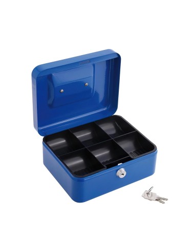 Caja Caudales Wolfpack Pintada Nº 1 150x115 mm. Con Bandeja Interior
