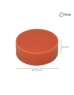 Disco Pulidor Esponja Con Velcro Ø 125mm. 2