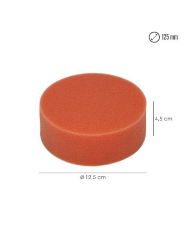 Disco Pulidor Esponja Con Velcro Ø 125mm.