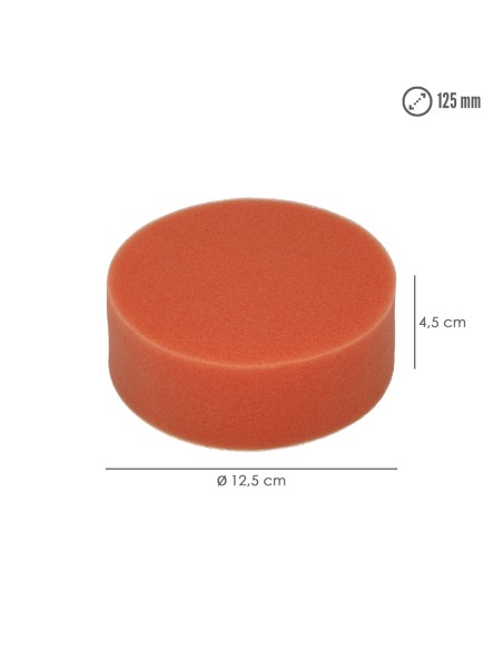 Disco Pulidor Esponja Con Velcro Ø 125mm.