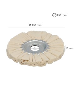 Disco Pulidor De Tela Para Amoladora / Esmeriladora Ø 150 mm. 2