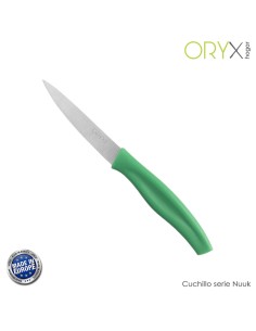 Cuchillo Nuuk Mondador Hoja Acero Inoxidable 9 cm. Verde (1 Unidad) 2