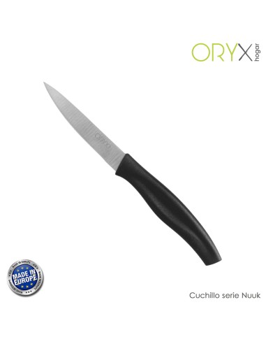 Cuchillo Nuuk Mondador Hoja Acero Inoxidable 9 cm. Negro (1 Unidad)