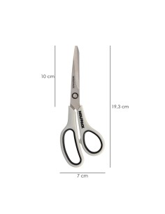 Tijeras Multiuso Acero Inoxidable 7,5" / 180 mm. Hojas Acero Inoxidable, Mango Comodo y Suave 2