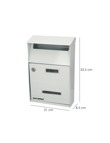 Buzon Exterior Country Blanco 215 x 320 x 105 mm.